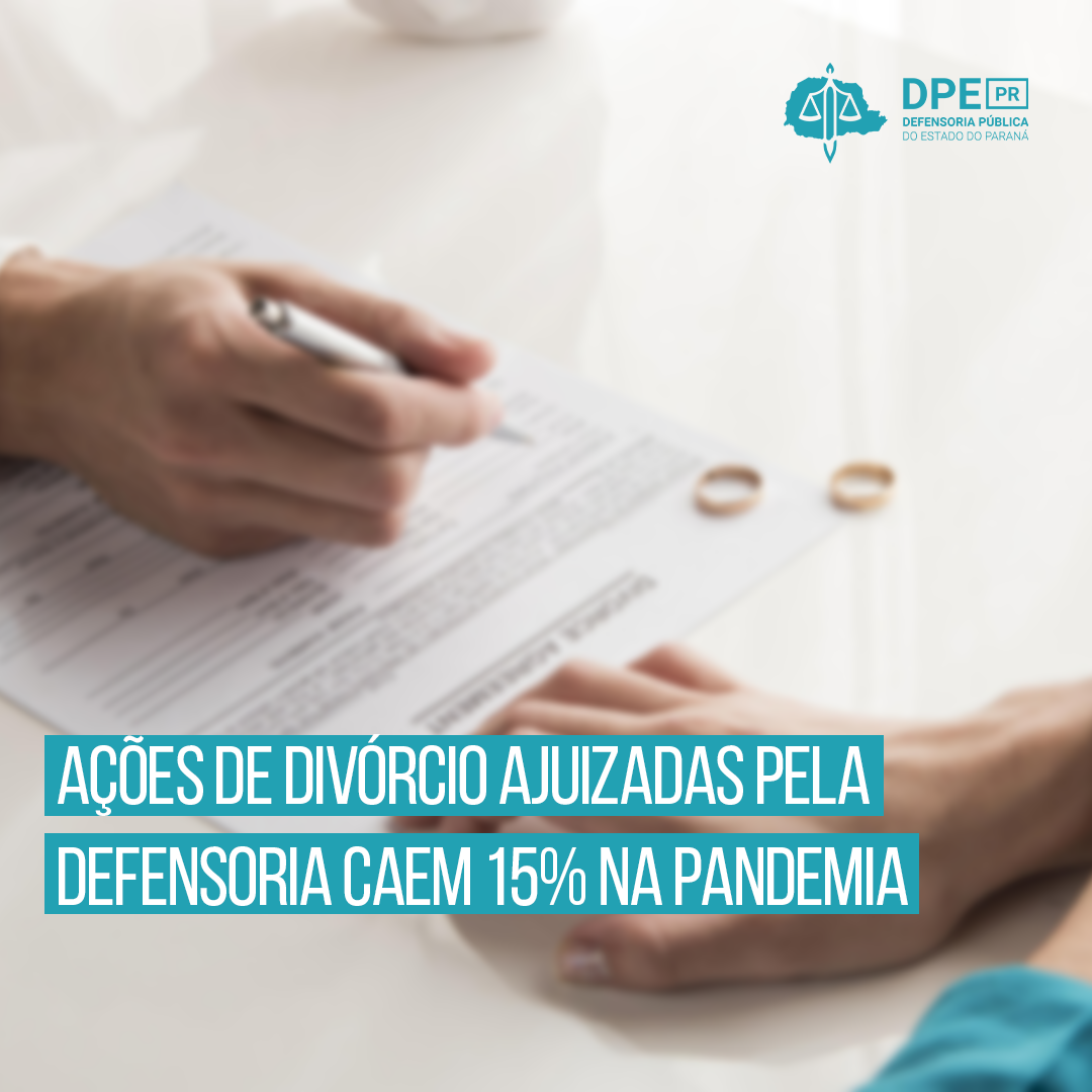 Foto mostra as mãos de duas pessoas sobre um papel, e duas alianças ao fundo. No texto se lê: