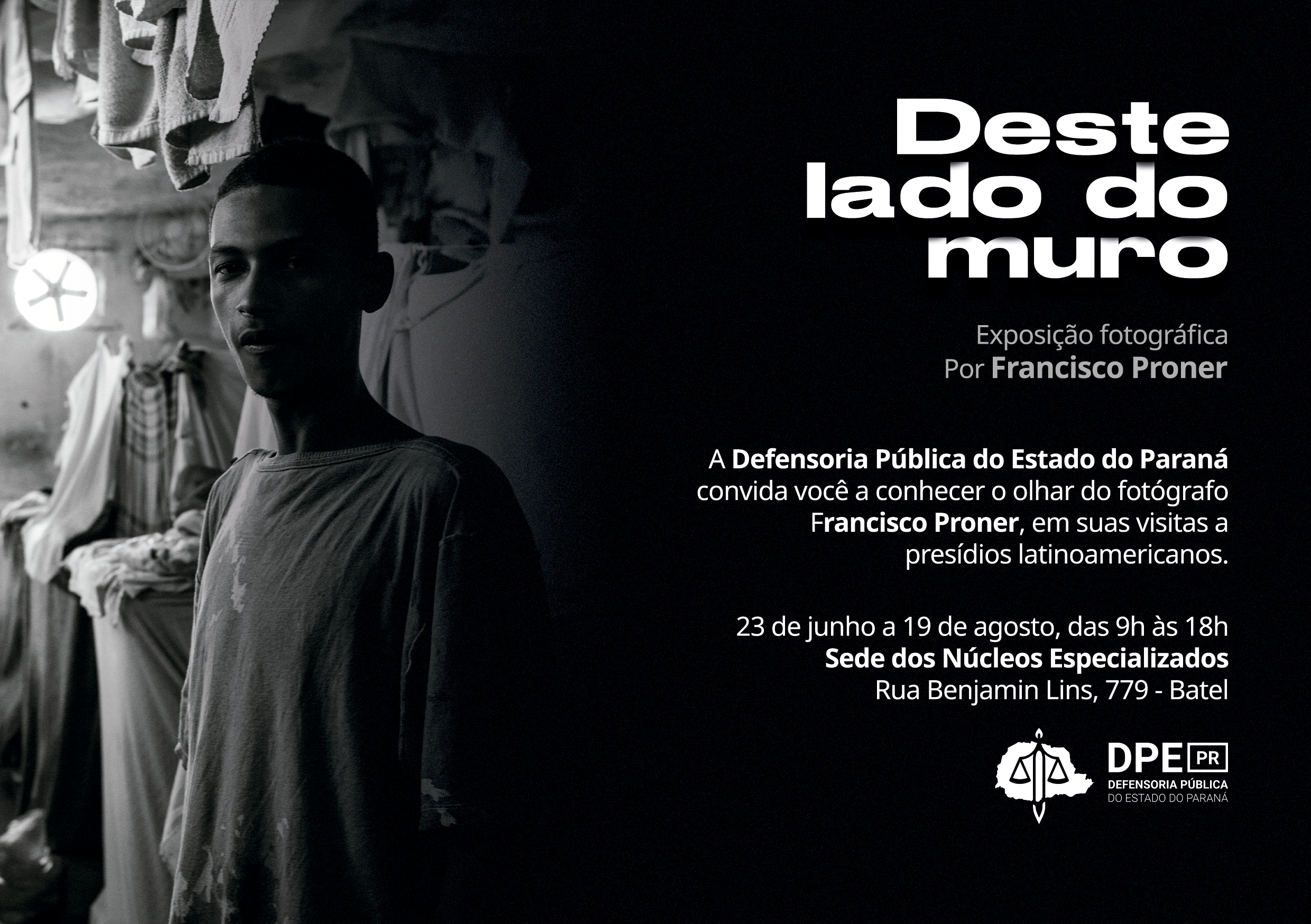 Exposição fotográfica "Deste lado do muro" 