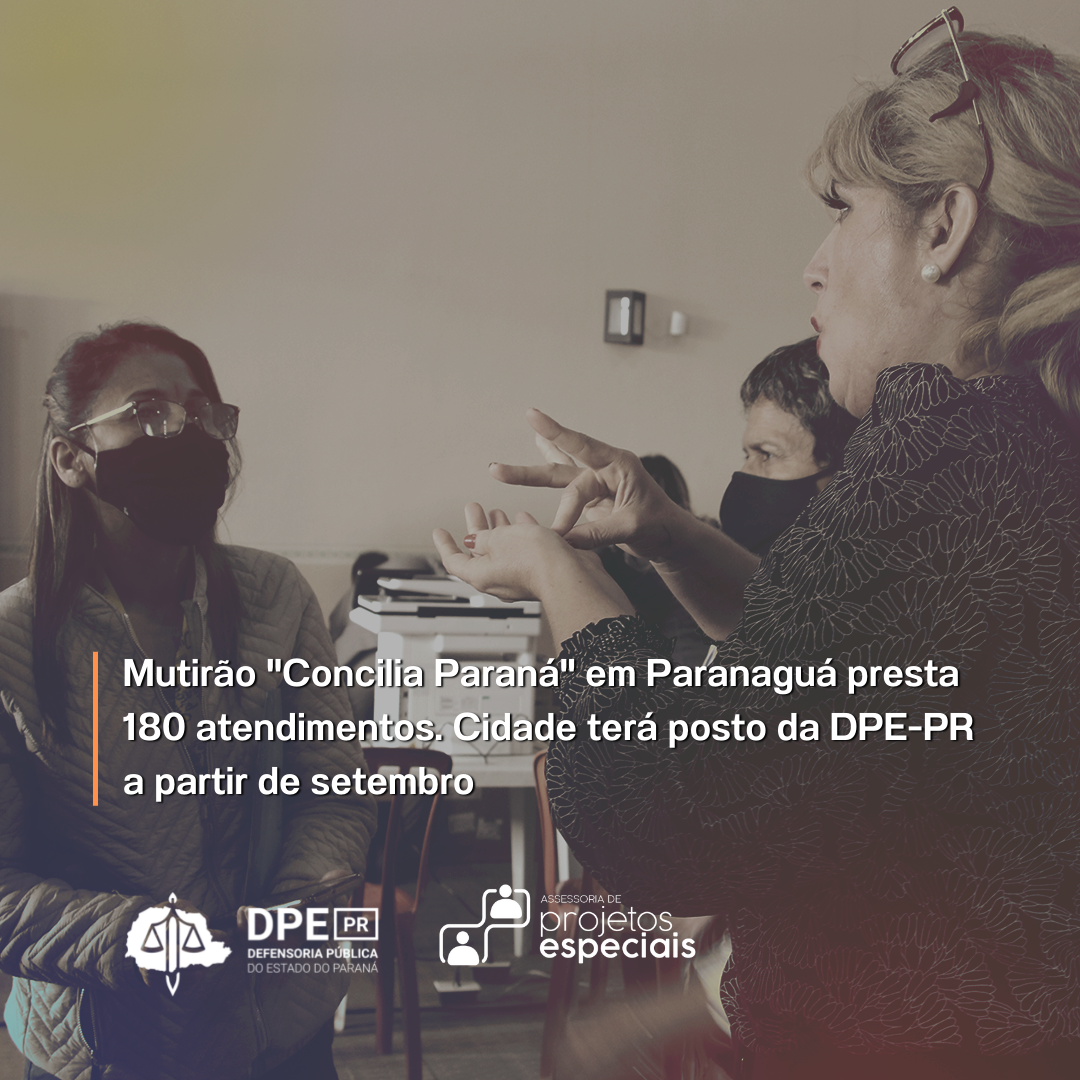 Mutirão em Paranaguá atende 180 pessoas