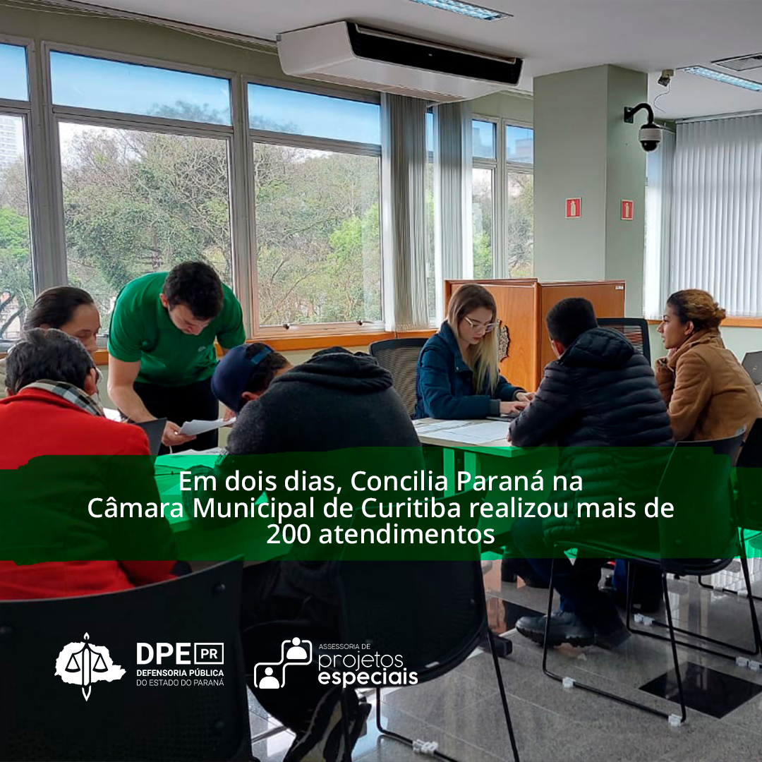 Concilia Paraná na Câmara Municipal de Curitiba