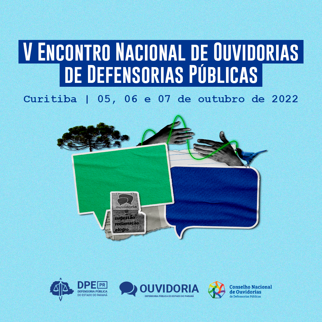 5° Encontro do Conselho Nacional de Ouvidorias de Defensorias Públicas Estaduais do Brasil
