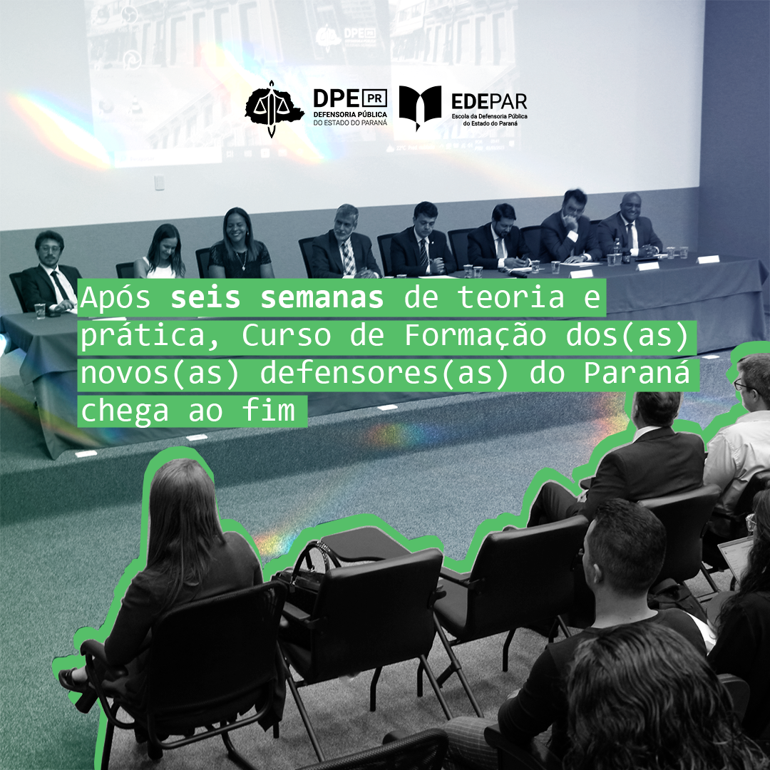 Fim do curso dos defensores