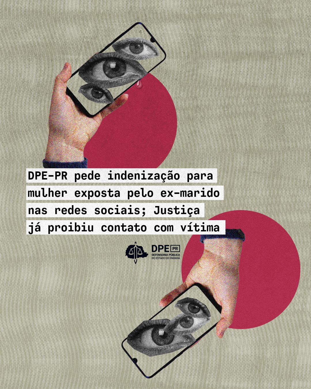 Pornografia de vingança: DPE-PR pede indenização para mulher exposta pelo  ex-marido nas redes sociais | Defensoria Pública do Paraná