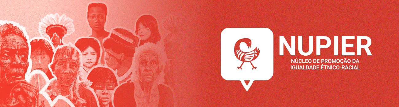imagem com o logo do nupier e ilustrações de pessoas representando as comunidades tradicionais do Paraná