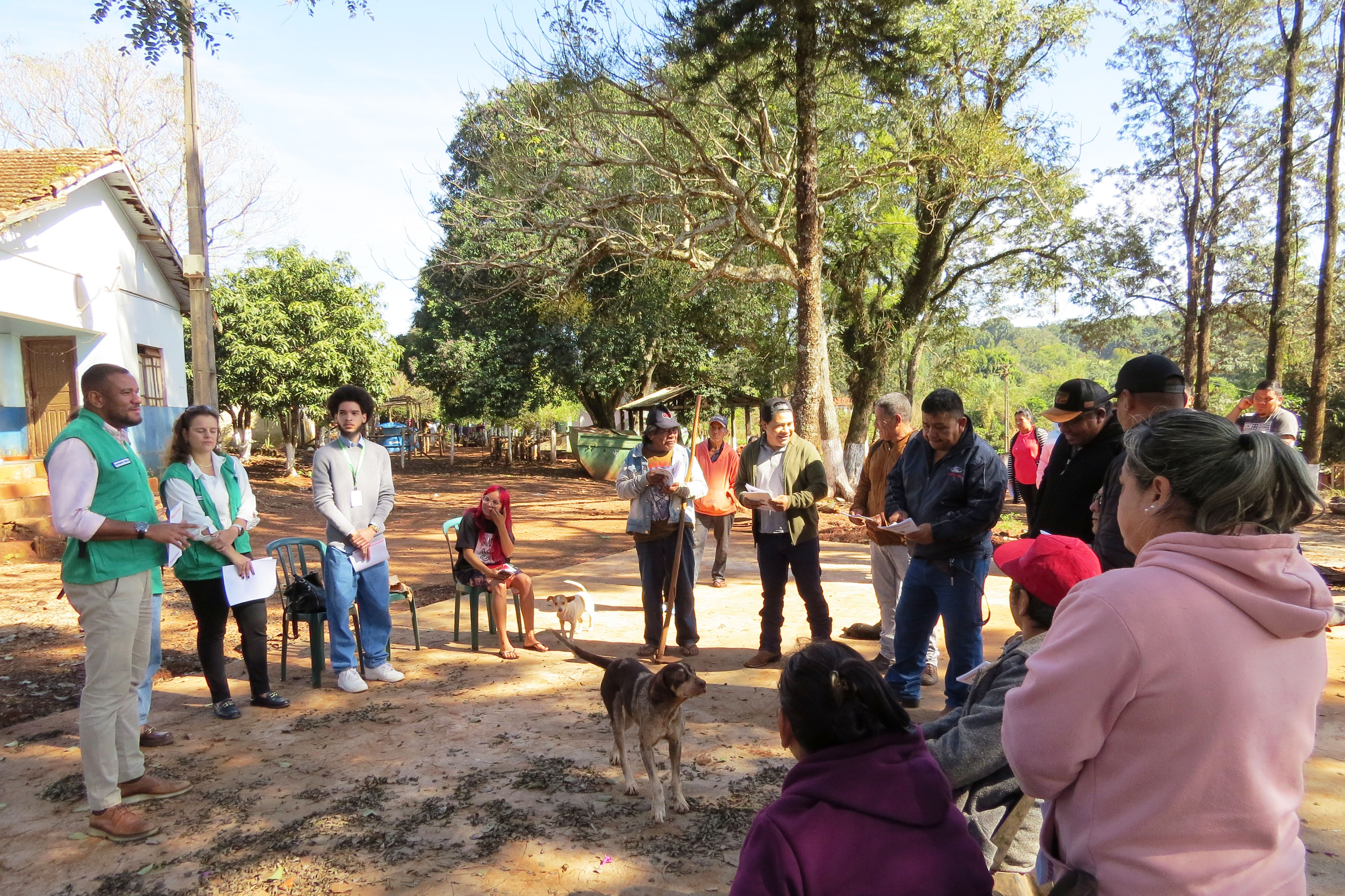 Defensores Públicos participam de Protocolo de Consulta Livre, Prévia e Informada da Terra Indígena de Apucaraninha, no interior do Paraná. 