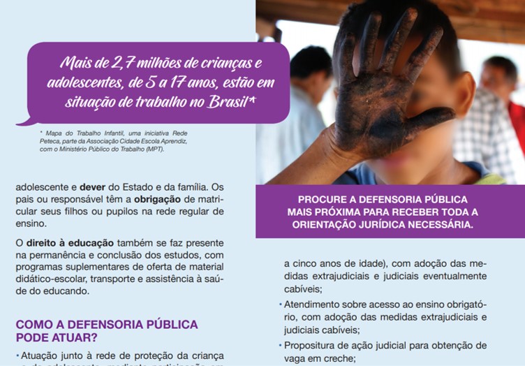 Cartilha Trabalho Infantil