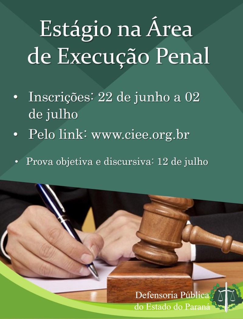 estágio área penal