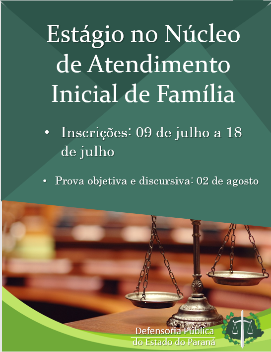 Estágio no Núcleo de Atendimento Inicial da Família