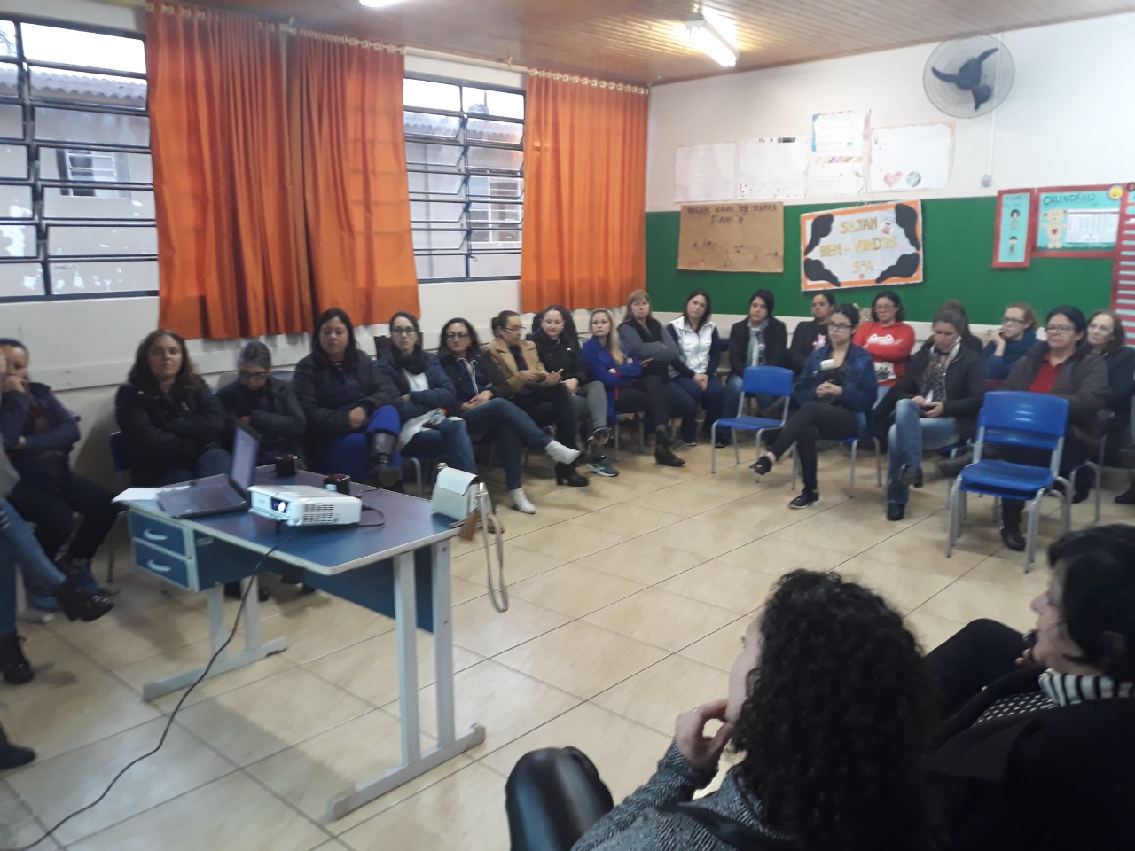 Defensoria Pública de Guarapuava desenvolve projeto de Lei Maria da Penha na escola.