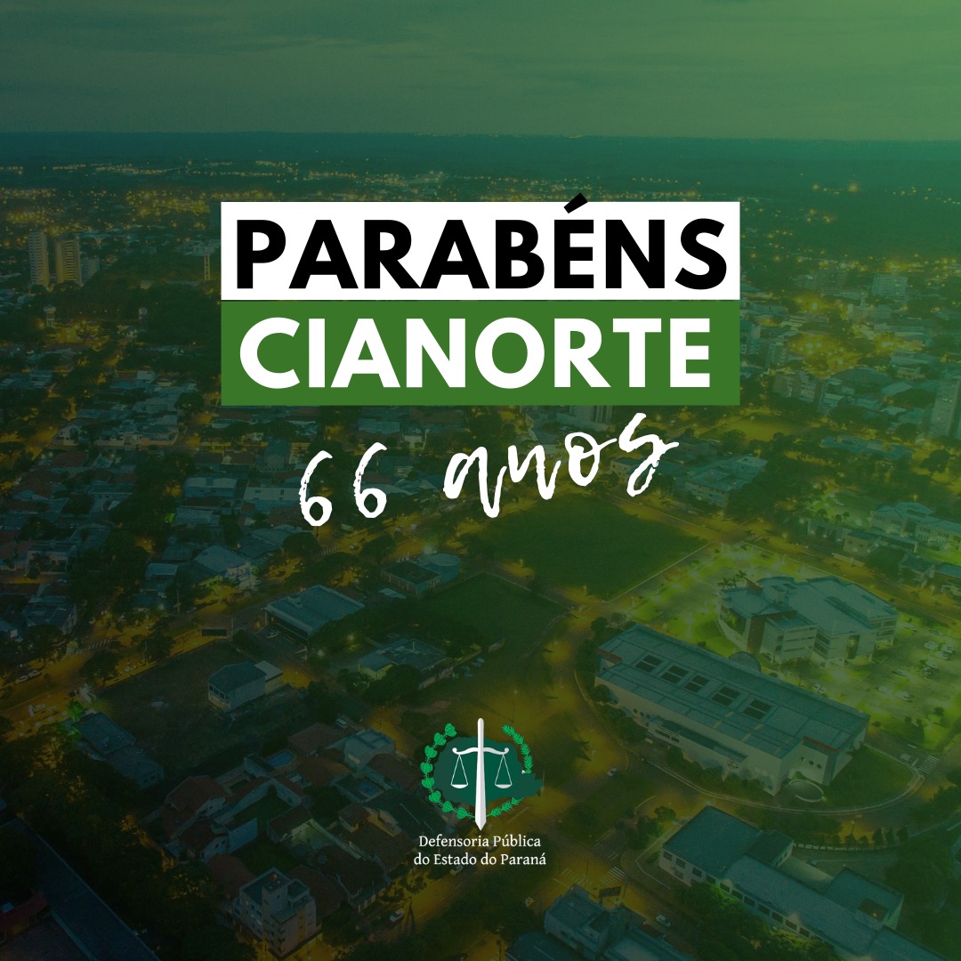 Parabéns Cianorte