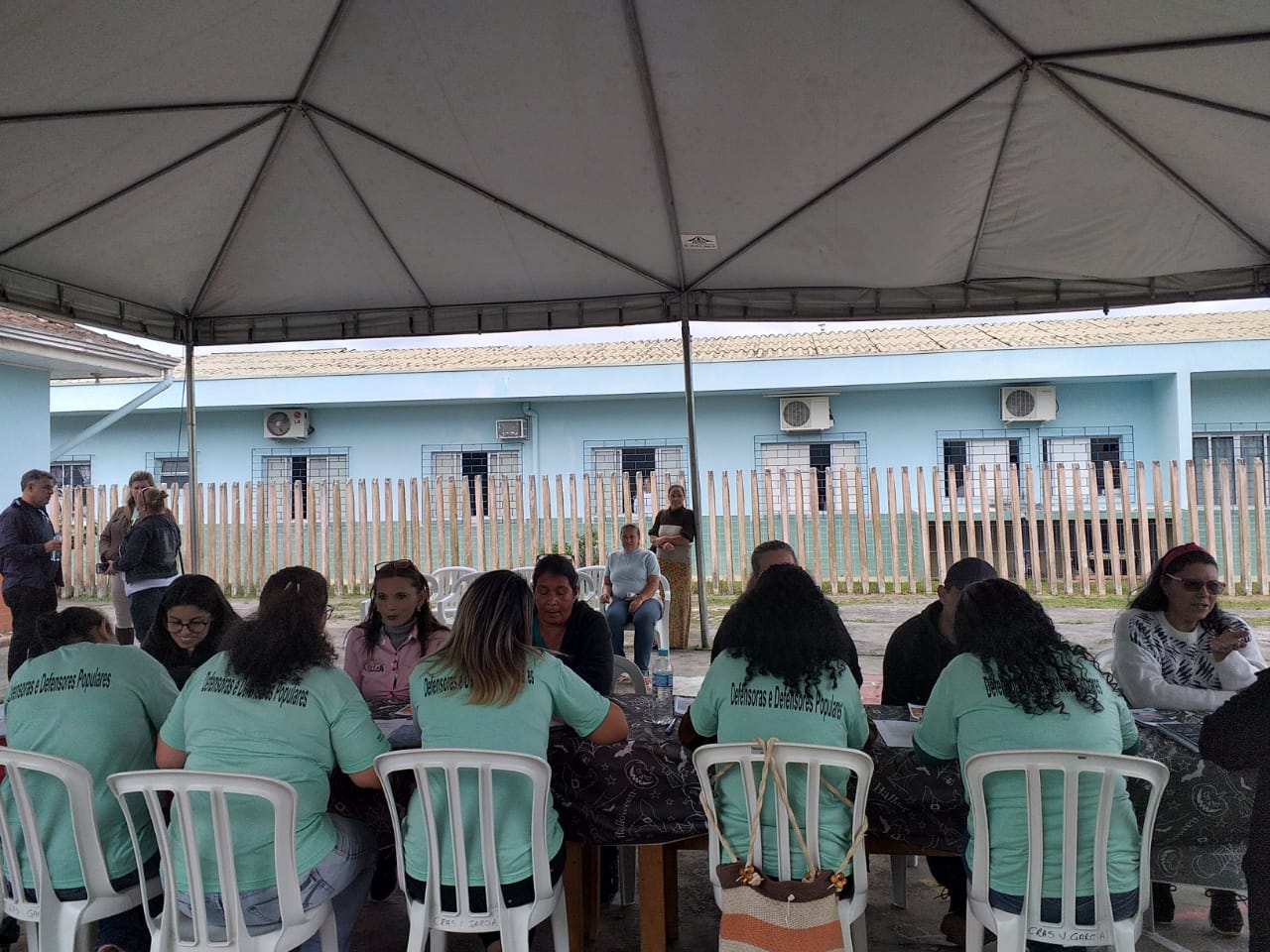 O evento foi organizado por Defensoras e Defensores Populares de Paranaguá