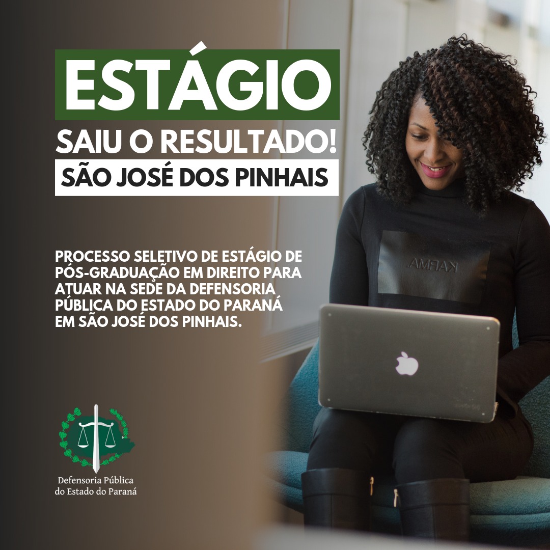 DPE-PR divulga resultado do processo seletivo