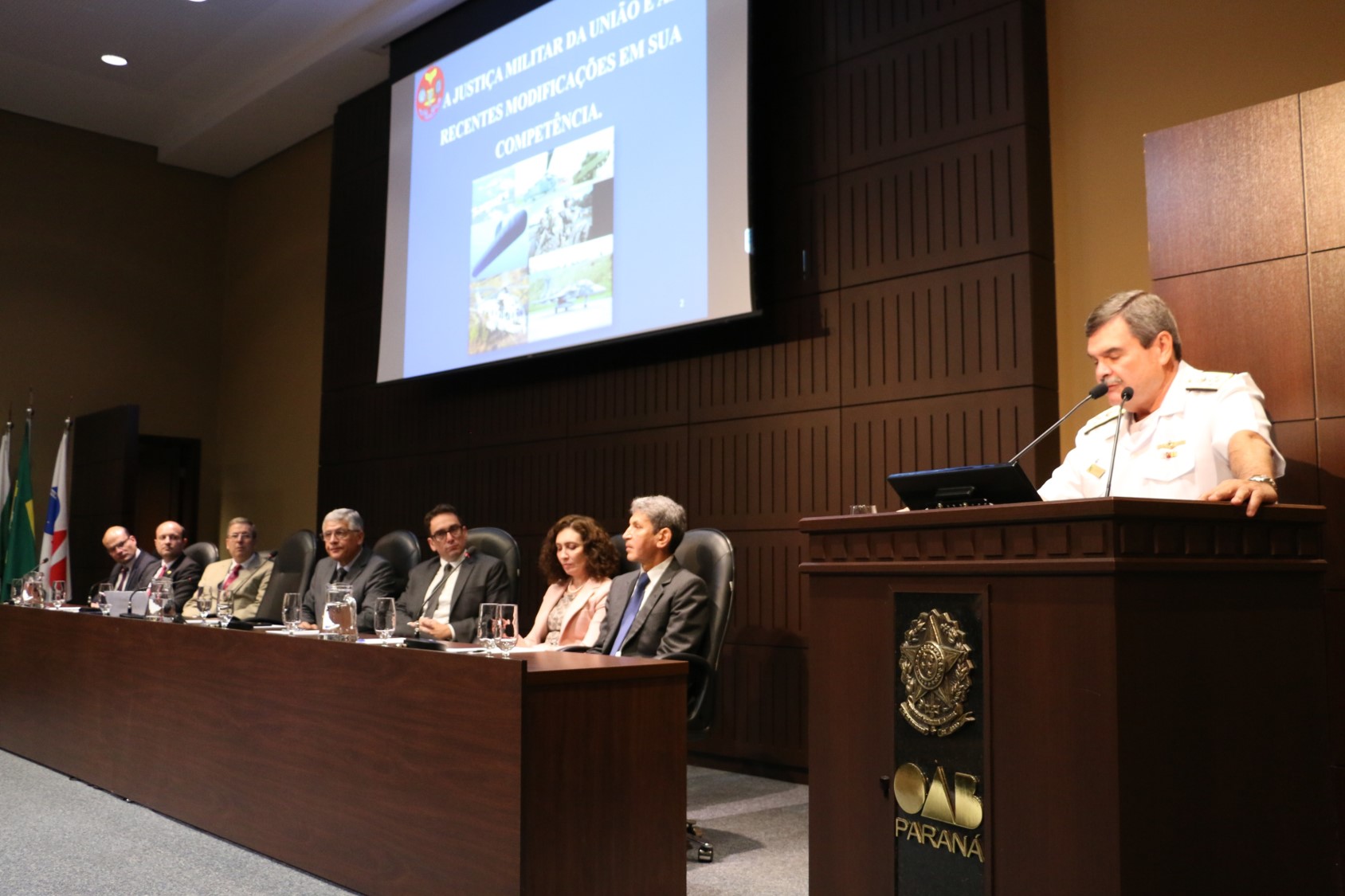 O evento aconteceu na sede da OAB-PR, localizada em Curitiba