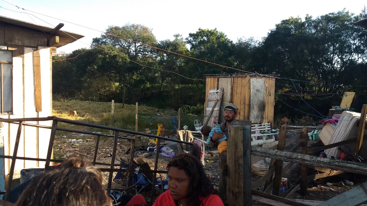 Imagem da Ocupação São Judas Tadeu, em São José dos Pinhais.