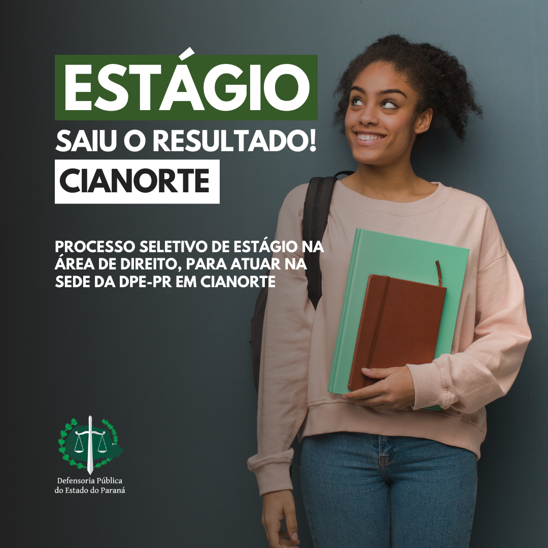 Confira a lista das(os) classificadas(os)