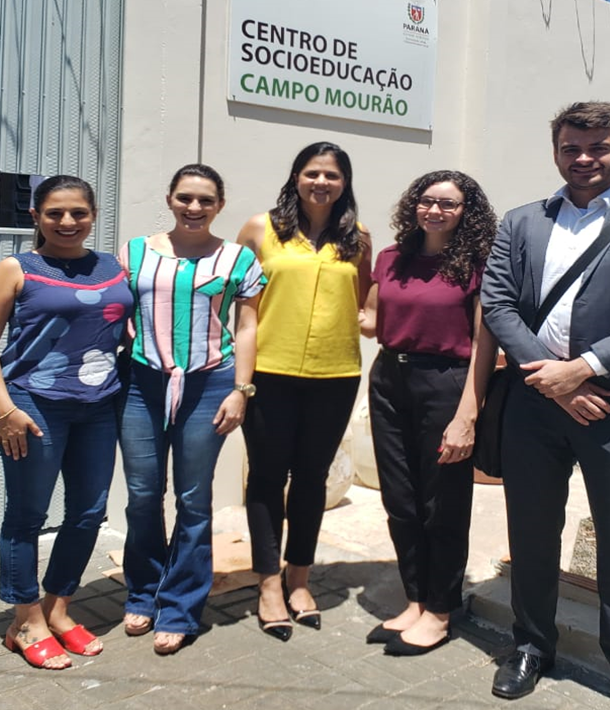Na última quinta-feira (13), o Núcleo da Infância e Juventude (NUDIJ) esteve no Centro de Socioeducação de Campo Mourão para realizar inspeções.