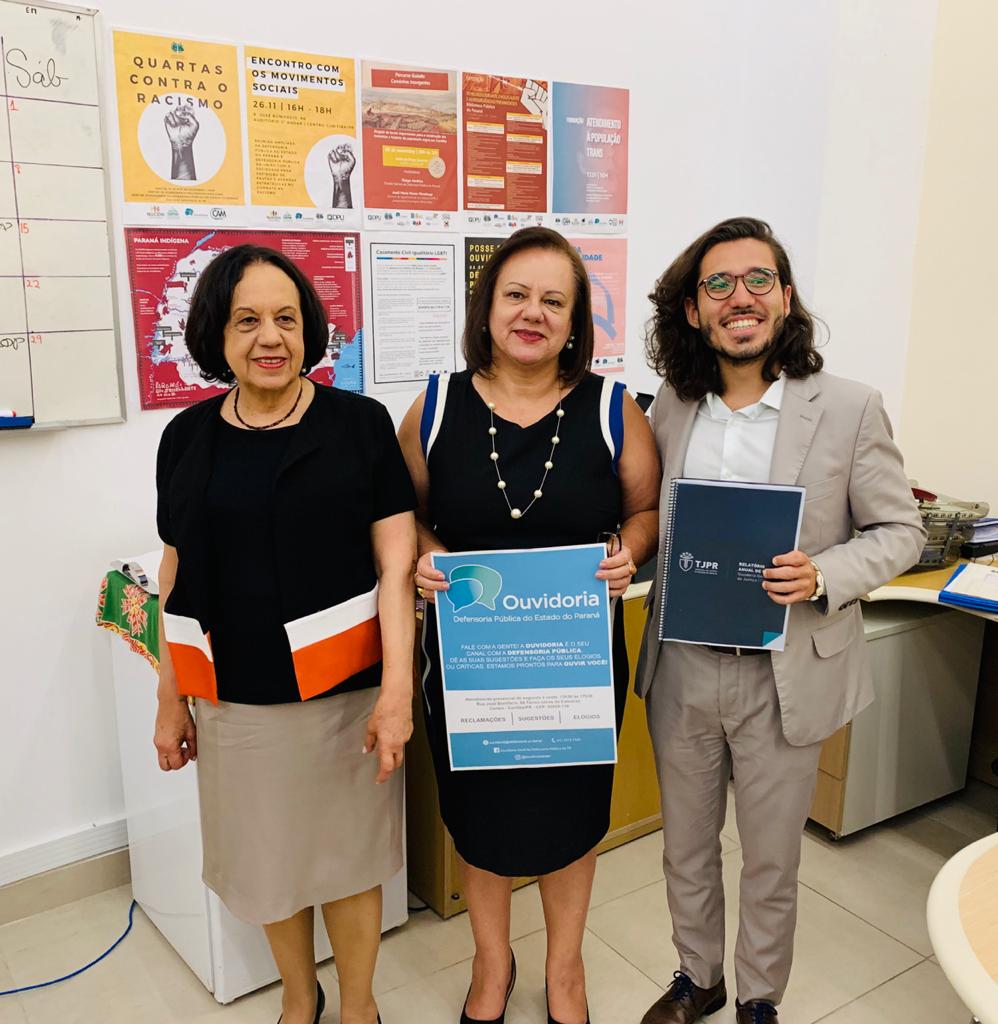 Encontro aconteceu na Sede Central de Atendimento da DPE-PR
