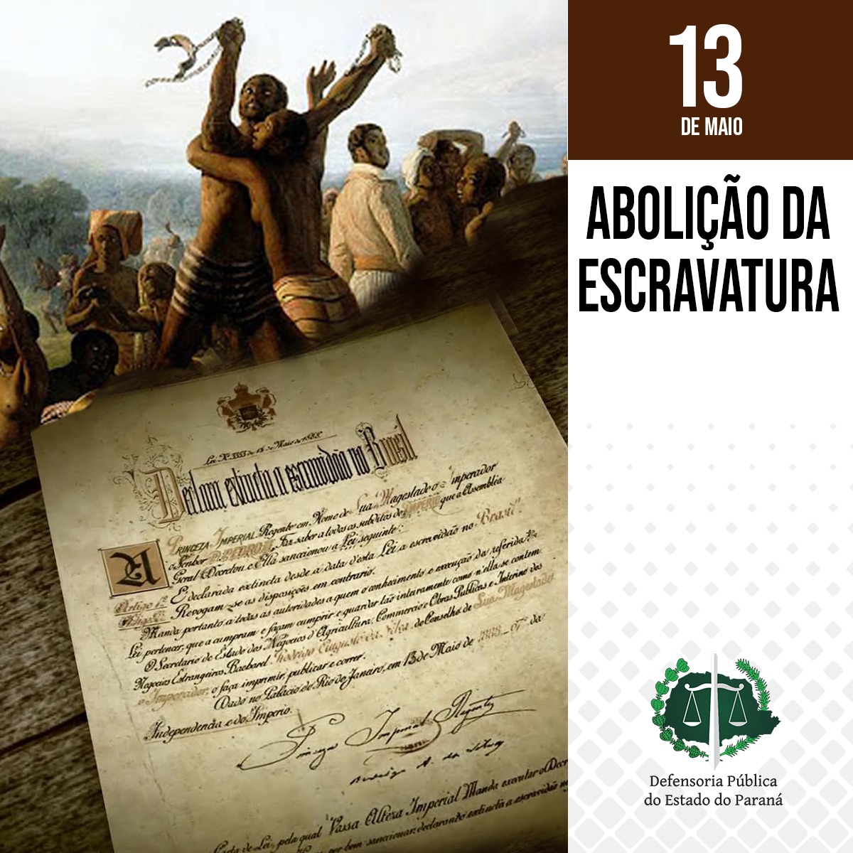 13 de Maio: 132 anos de