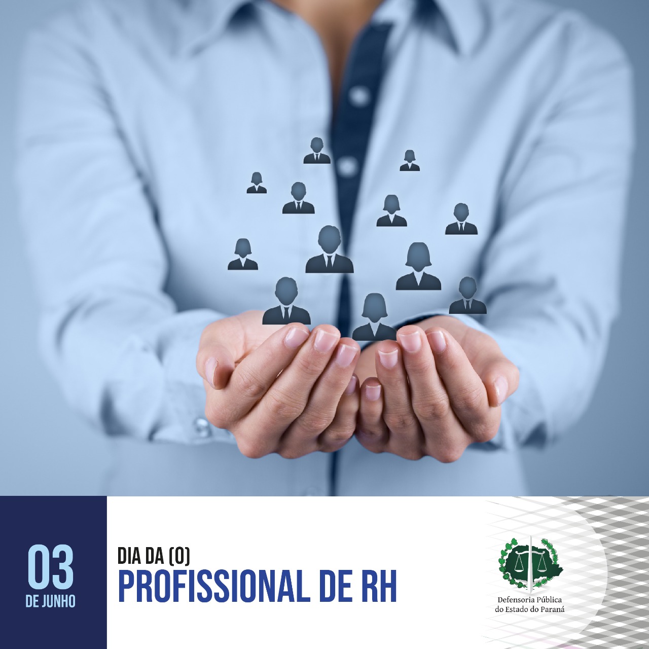 A DPE-PR parabeniza esses profissionais que são de grande importância para a Instituição.