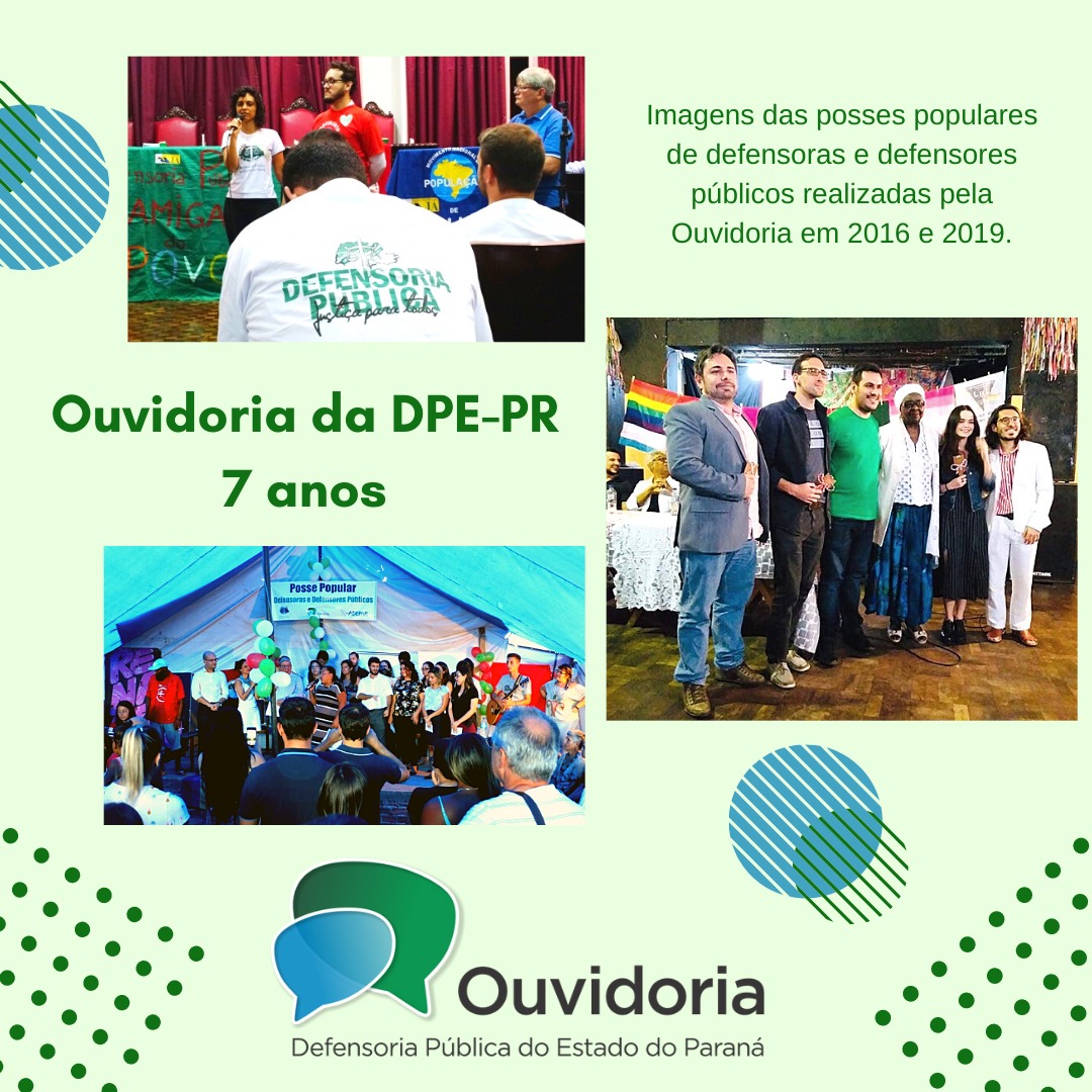 Ouvidoria-Geral da DPE-PR completa 7 anos