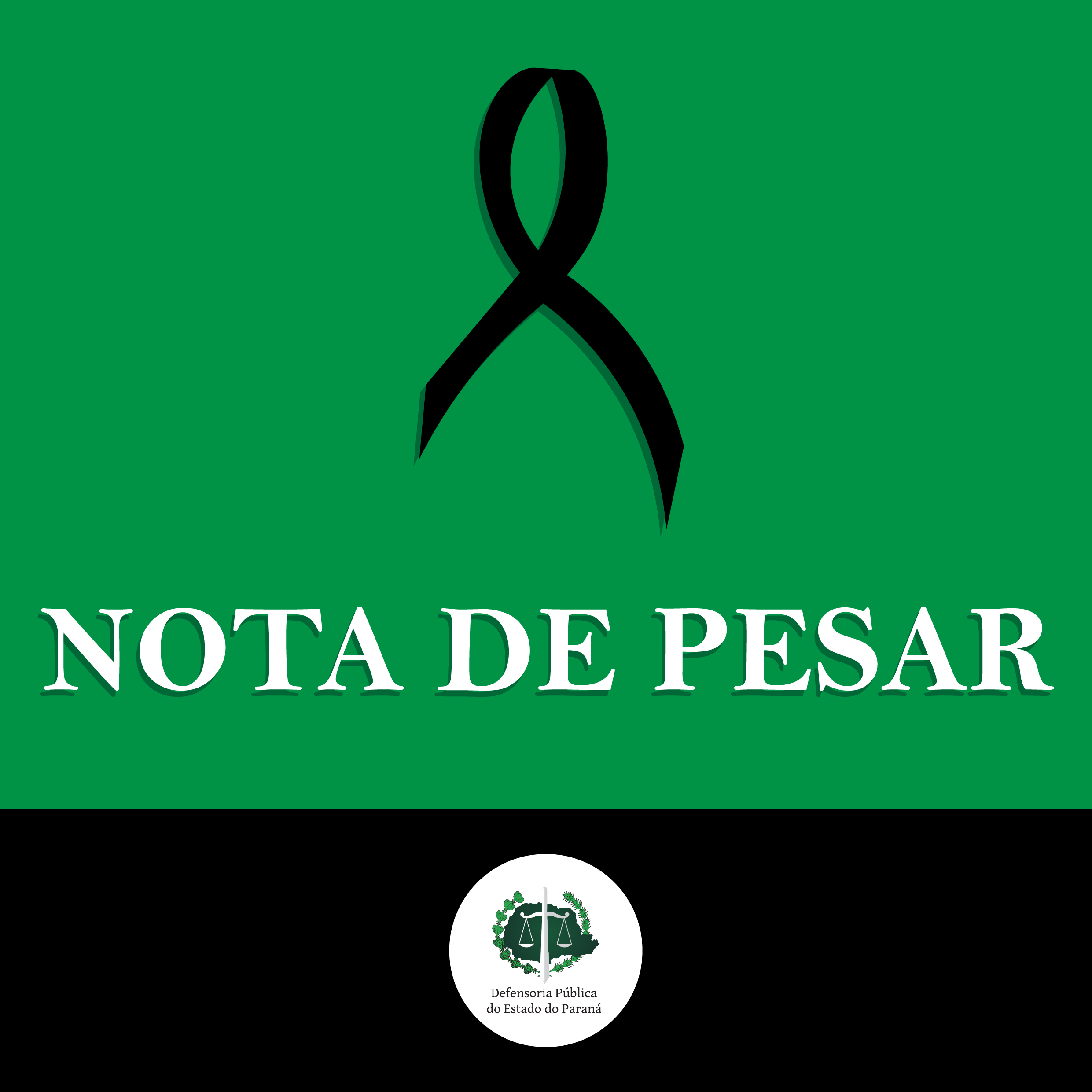 NOTA DE PESAR