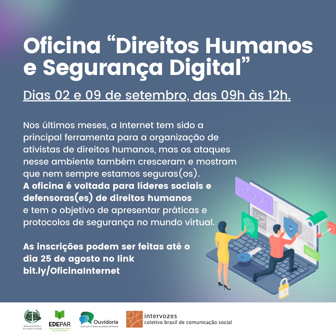 Oficina “Direitos Humanos e Segurança Digital”