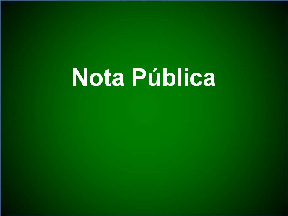 Nota Pública