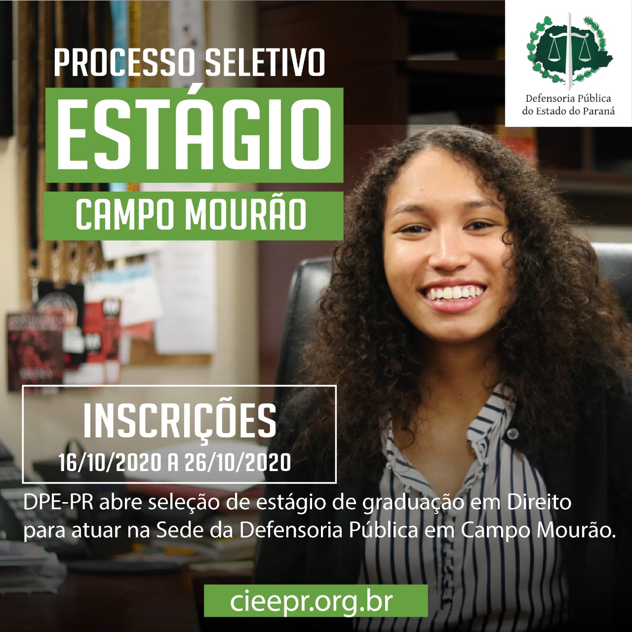 O processo de seleção ocorrerá de forma remota