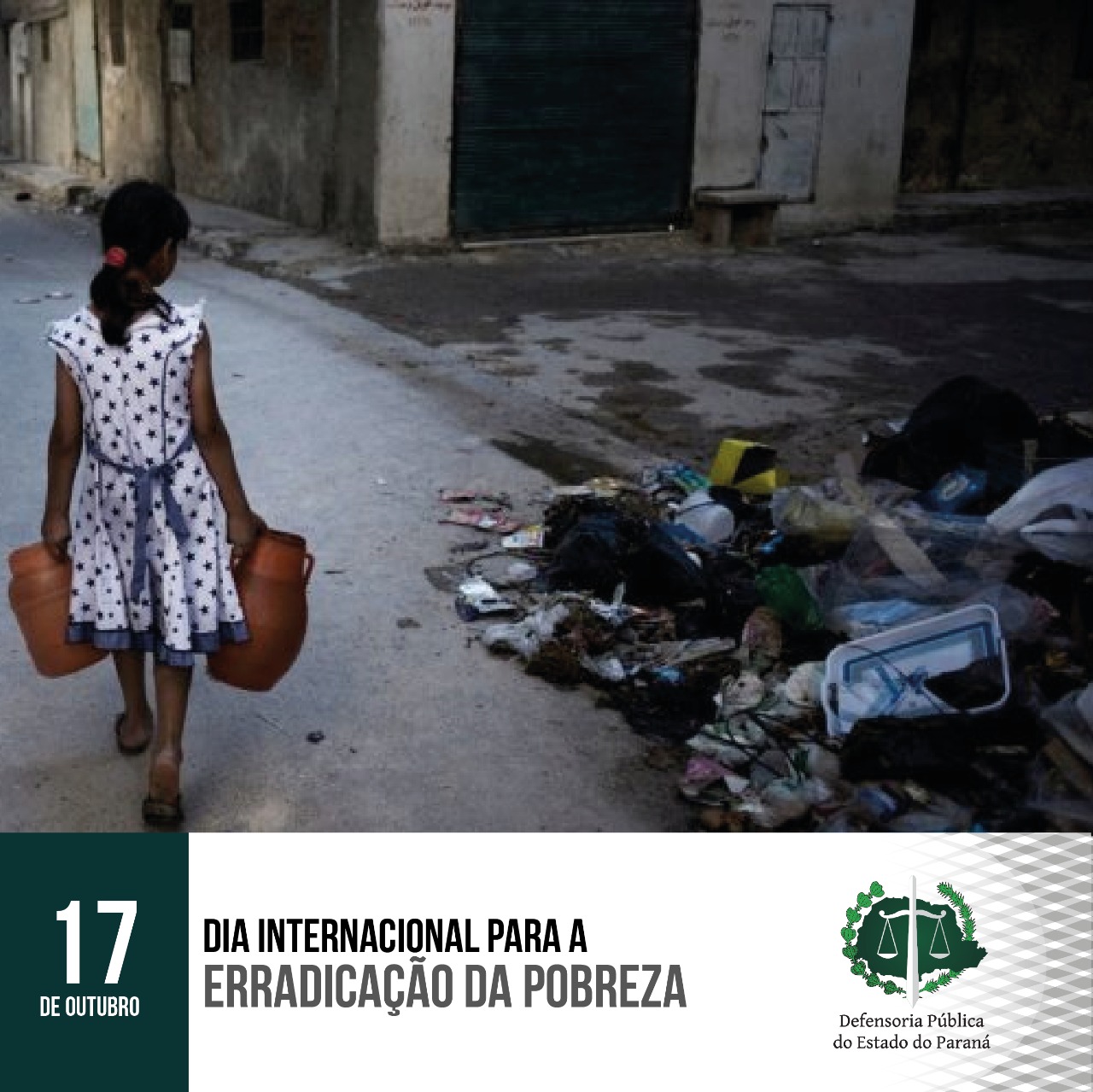 17 de outubro: Dia Internacional para a Erradicação da Pobreza