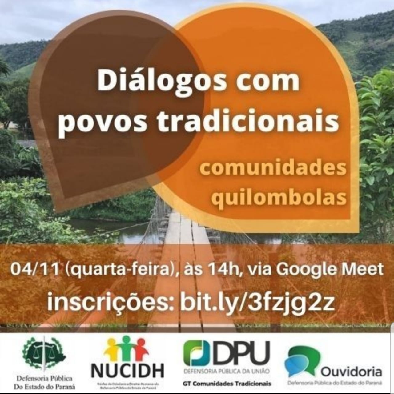 DPE-PR e DPU promovem reunião com Comunidades Quilombolas do Estado.