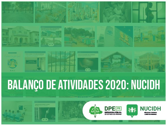 Balanço de atividades em 2020: NUCIDH