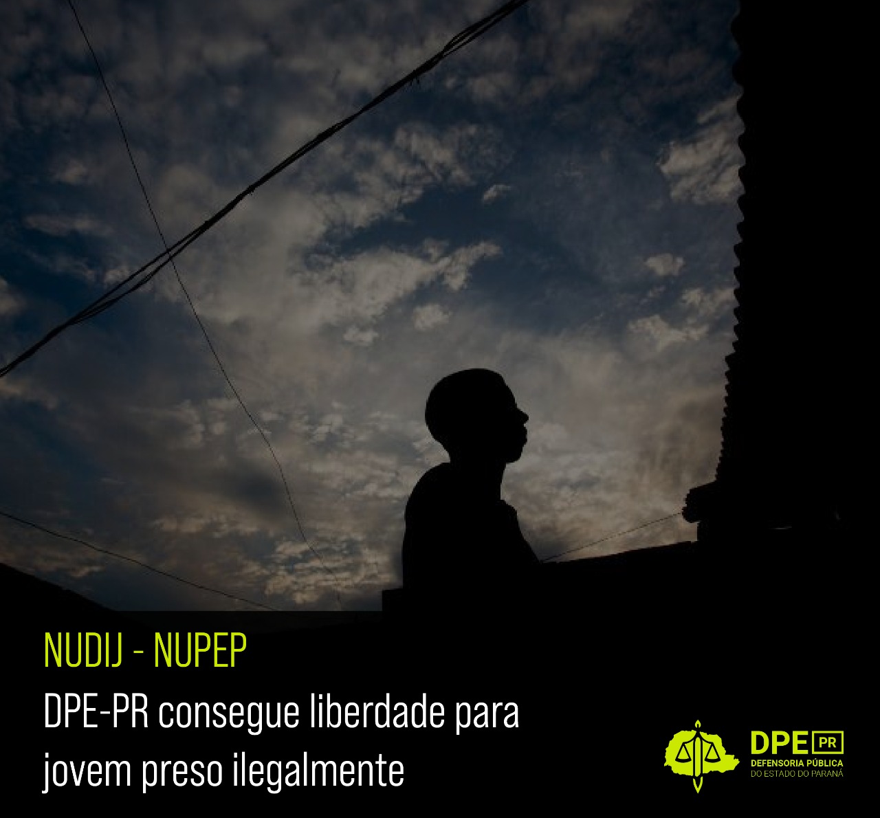 Jovem preso