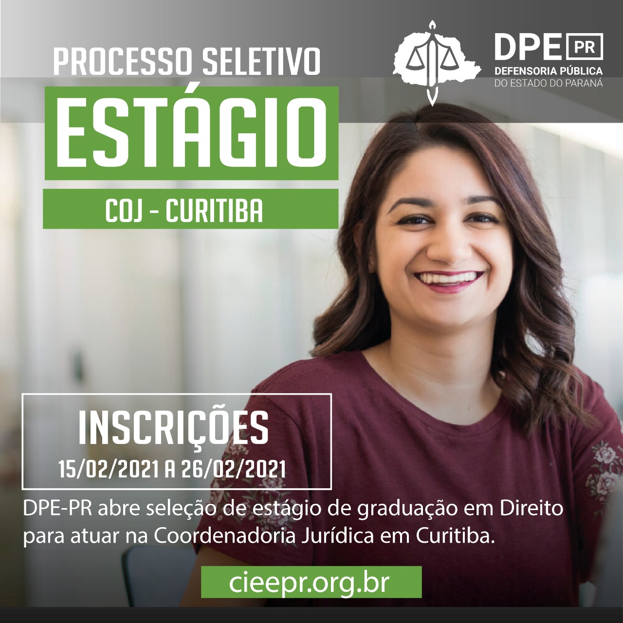 O processo de seleção ocorrerá de forma remota