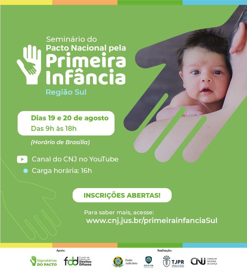 Seminário do Pacto Nacional pela Primeira Infância conta com a participação de núcleo da DPE-PR