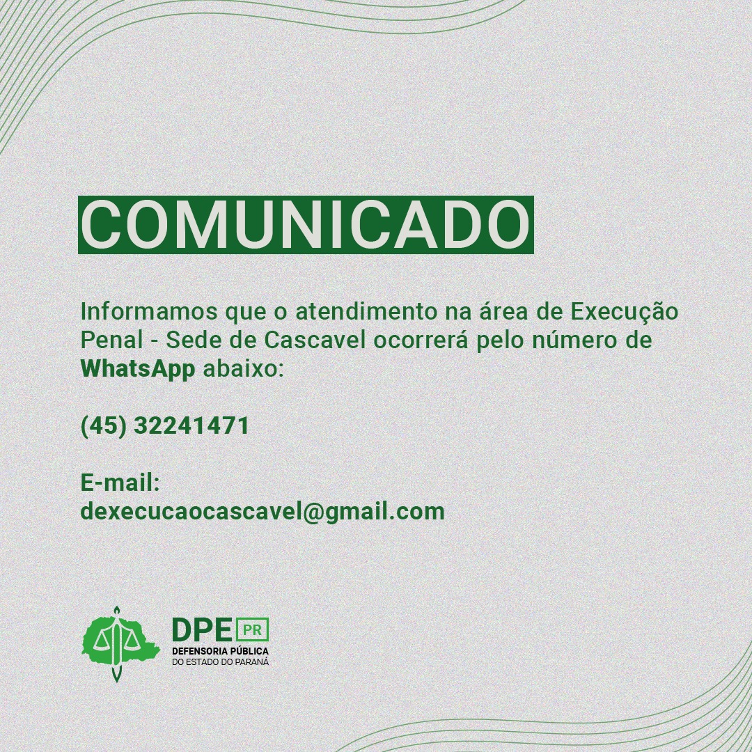 COMUNICADO