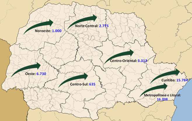 A DPPR registrou uma média de 4.645 atendimento mensais, o que representa cerca de 715 atendimentos por defensor público.
