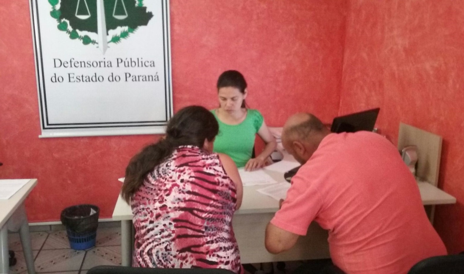 Mutirão de conciliação na área da família promovidos pela Defensoria Pública do Paraná em São José dos Pinhais