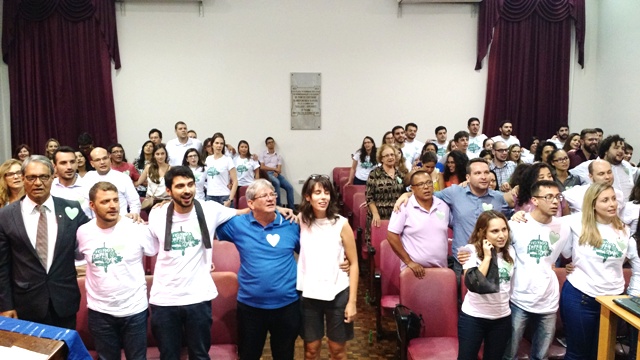 Cerimônia teve momentos emocionantes e a tônica do evento foi a defesa dos direitos humanos.