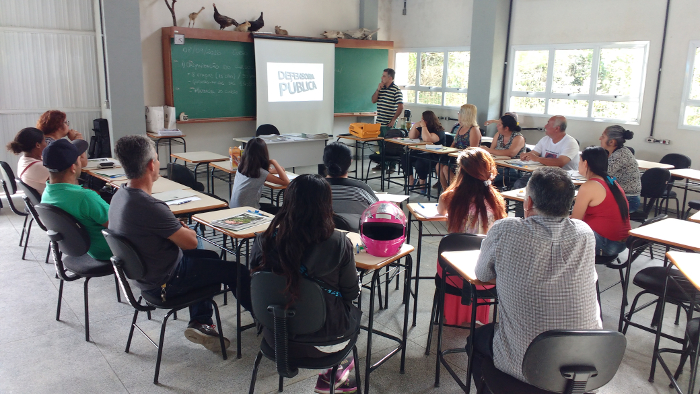 O curso foi realizado nas dependências do Instituto Federal do Paraná (IFPR), campus de Paranaguá.