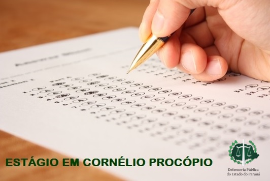 Cornélio Procópio: DPPR abre vaga de estágio em Direito