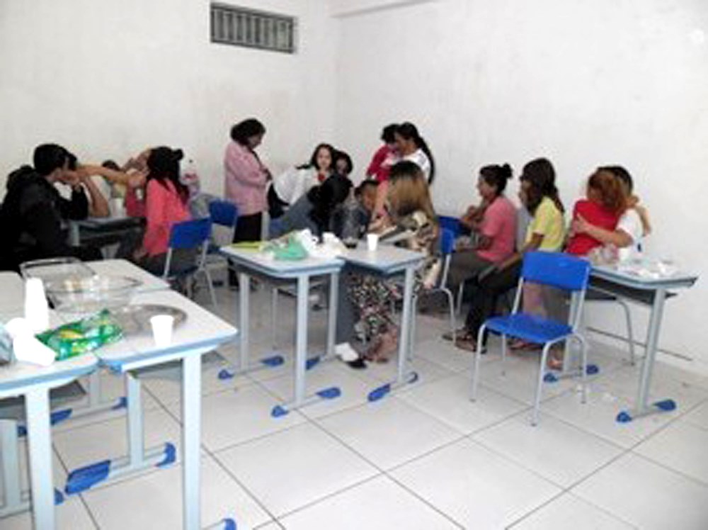 Algumas detentas da Cadeia Pública da cidade não recebiam a visita de familiares há anos.