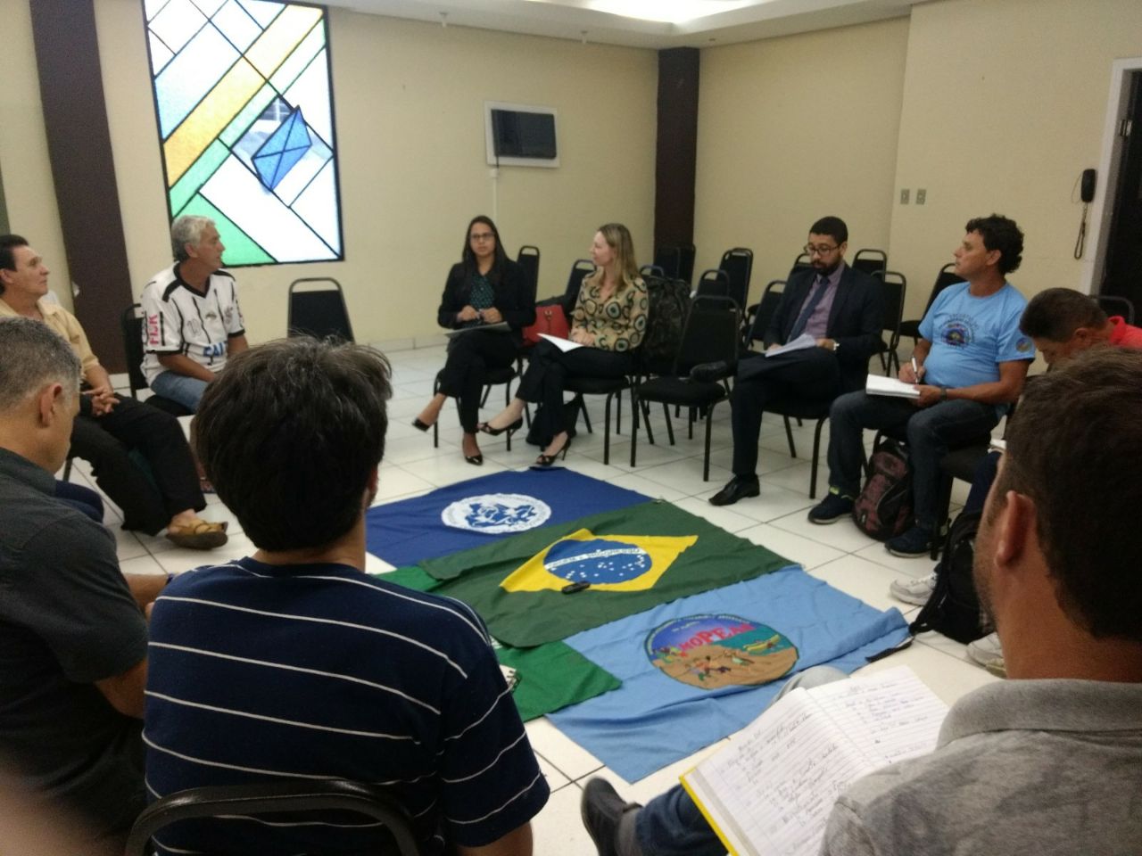Reunião do NUCIDH com grupos tradicionais.