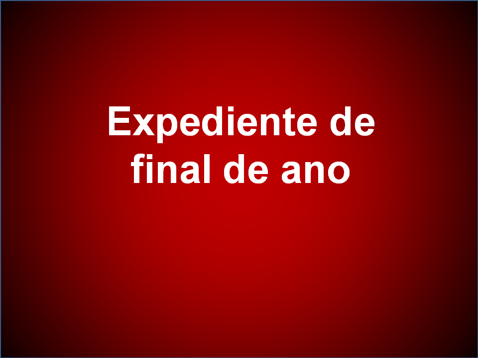 Expediente de final de ano