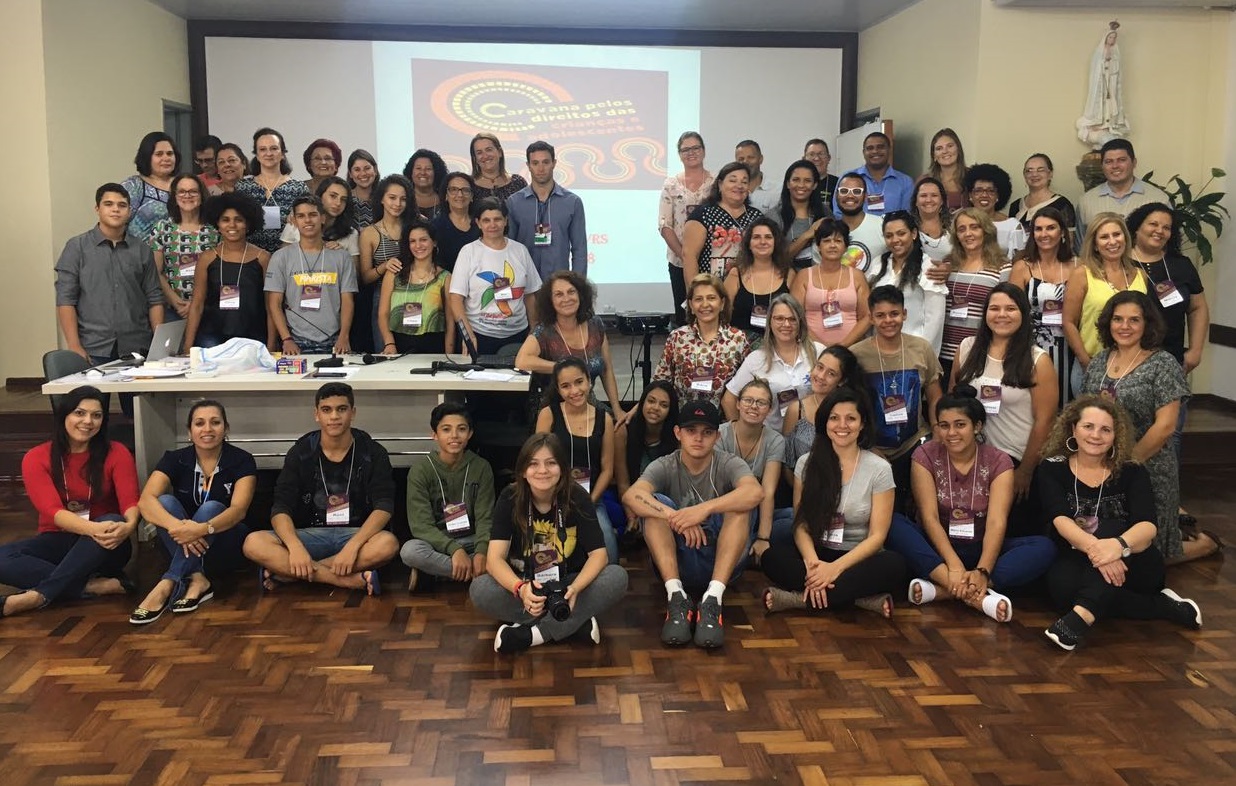 DPPR na Caravana pelos Direitos da Criança e do Adolescente.