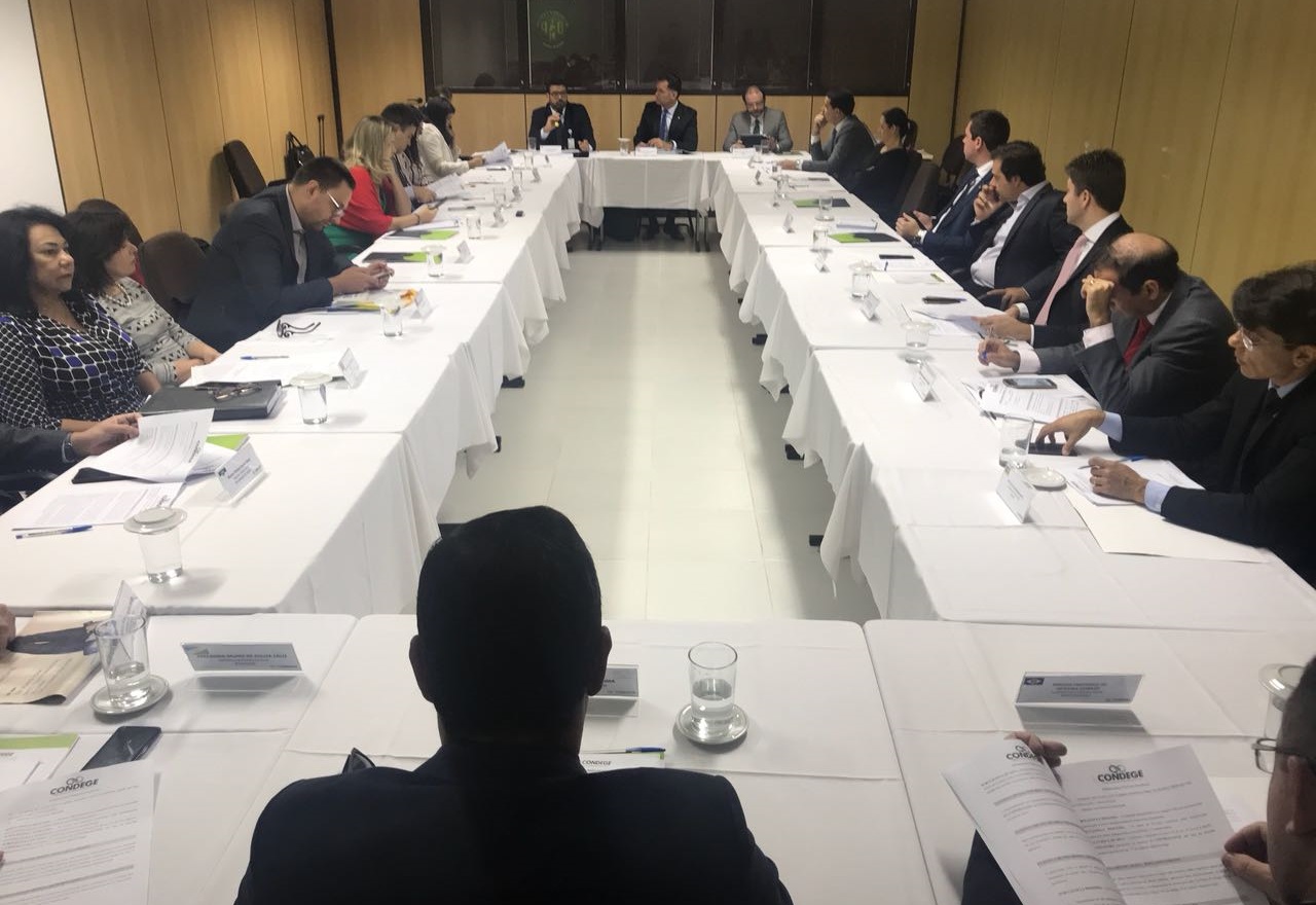 Em meio a uma pauta extensa de discussões estavam possíveis projetos a serem aplicados na DPPR e a organização da XIV reunião ordinária, que será realizada em Curitiba no mês de março.