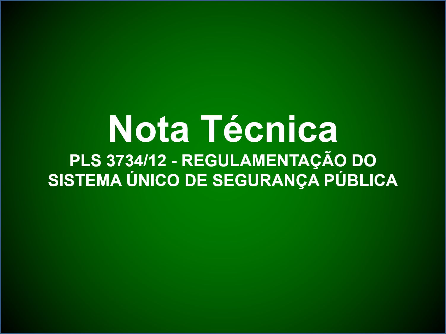Nota Técnica .