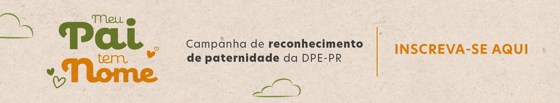 Banner com informações do Meu Pai Tem Nome 2025