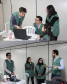 Imagem da equipe da defensoria prestando atendimento no mutirão