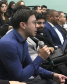 Vice-coordenador do Nucidh, defensor público Daniel Alves Pereira, faz intervenção durante uma das apresentações.