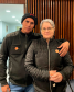 Imagem com foto de ex-casal atendido no mutirão Concilia Paraná, em Curitiba.